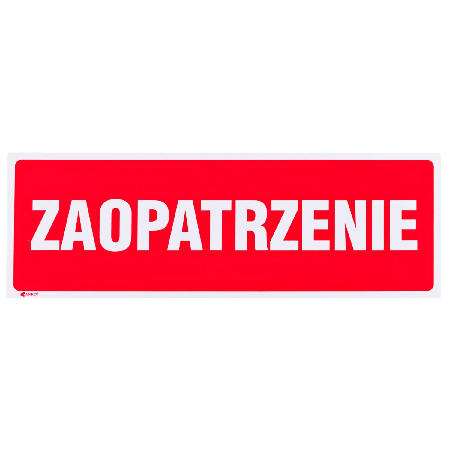 Znak zaopatrzenie
