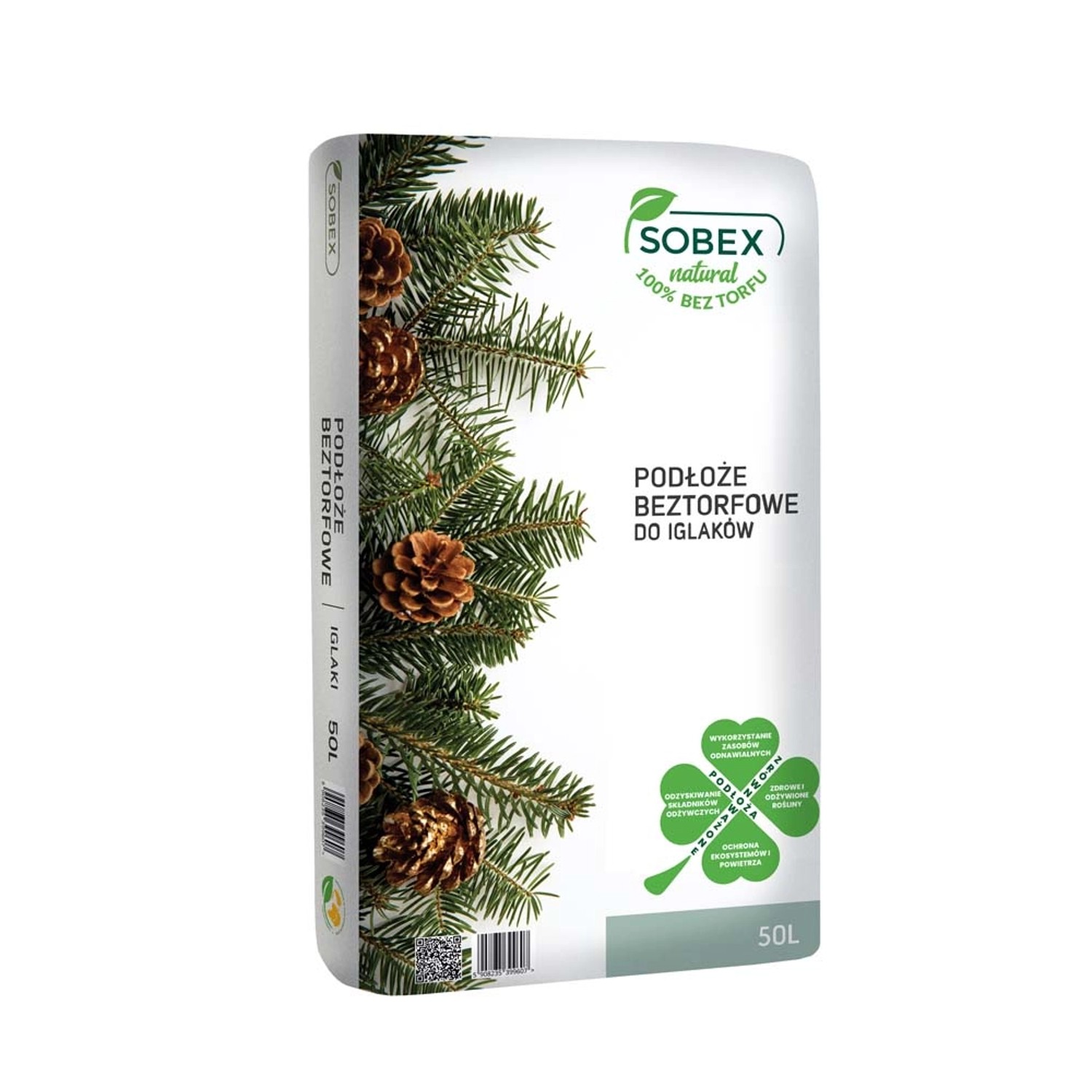 Sobex podłoże beztorfowe do iglaków - 50 l