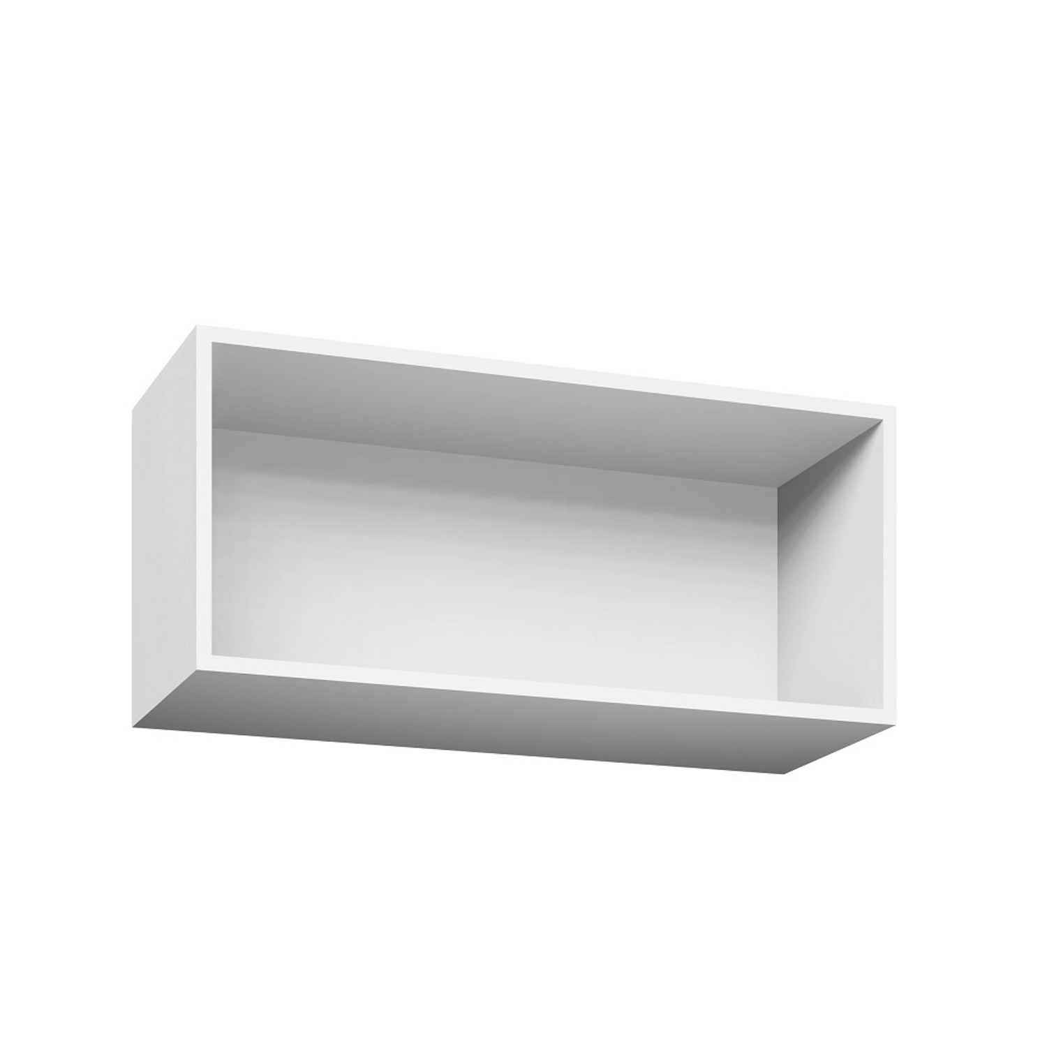 Korpus górny okapowy 80 cm biały mat