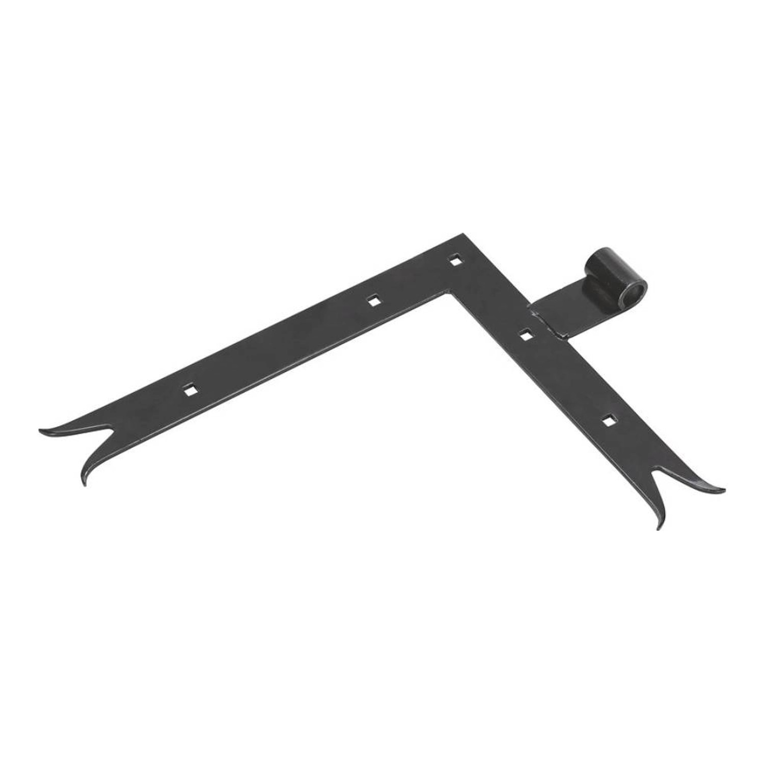 Zawias narożny 300x250x14 mm czarny