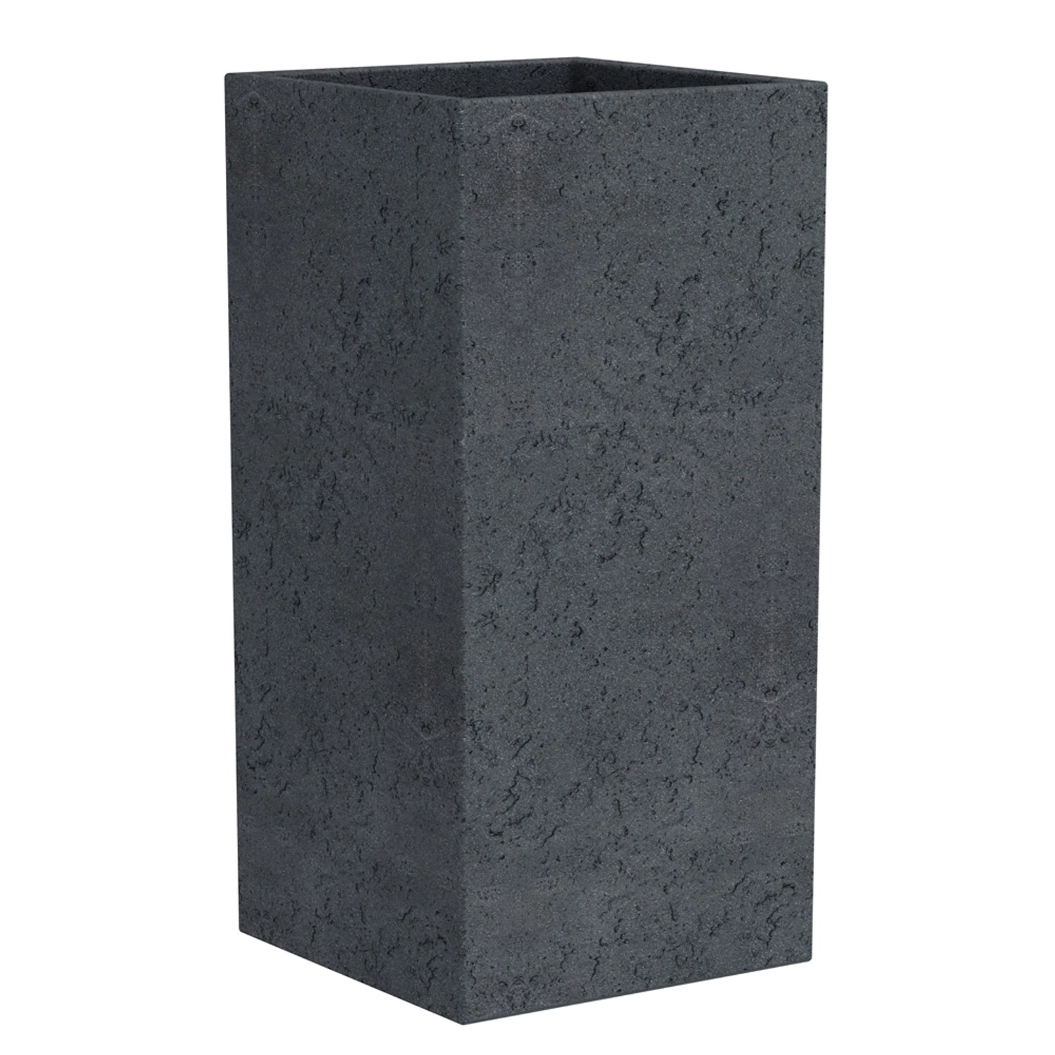 Scheurich Donica C-CUBE grafitowy wys. 54cm