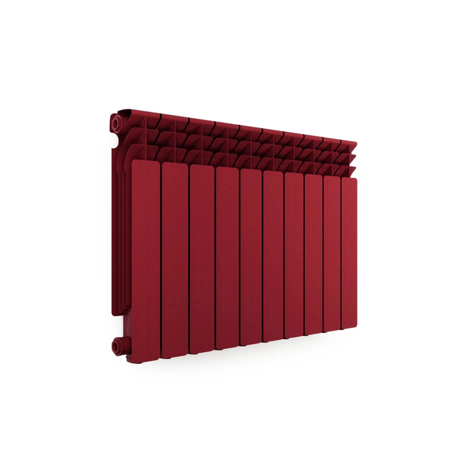 Terma Grzejnik ABC czerwony metaliczny 58 x 77,5 cm 968W