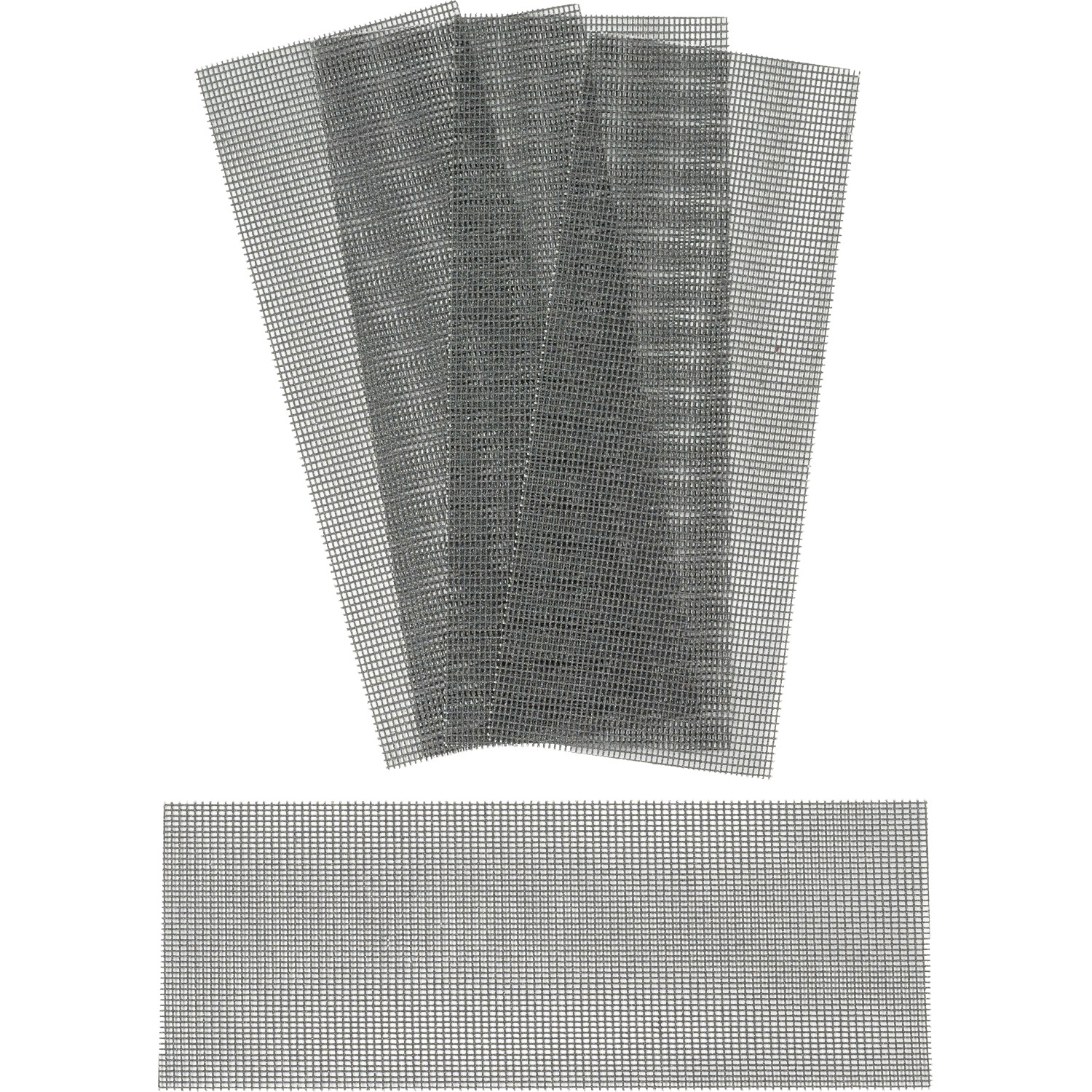 LUX Zestaw siatek ściernych P 60 110 mm x 280 mm 5 sztuk