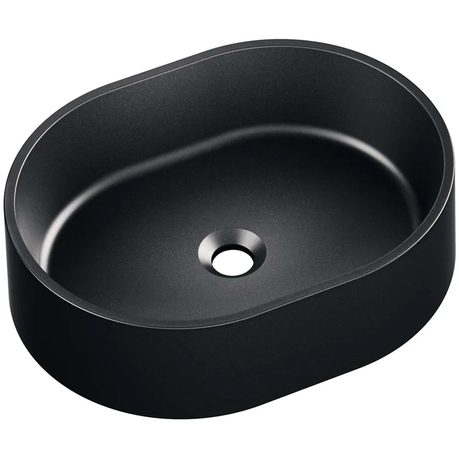 Axis Umywalka OLIB 48 nablatowa granitowa grafitowy