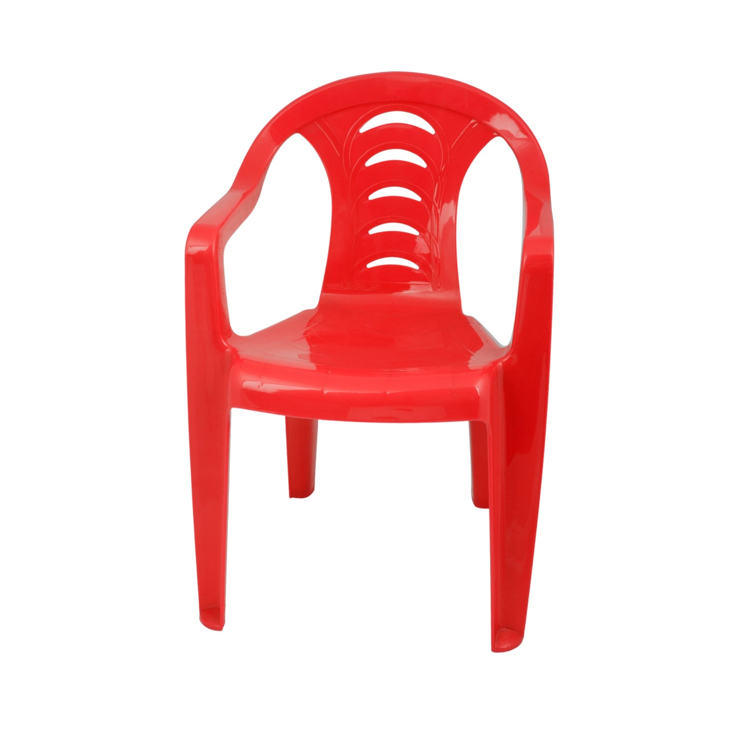 Fotelik ogrodowy dla dzieci TOLA czerwony