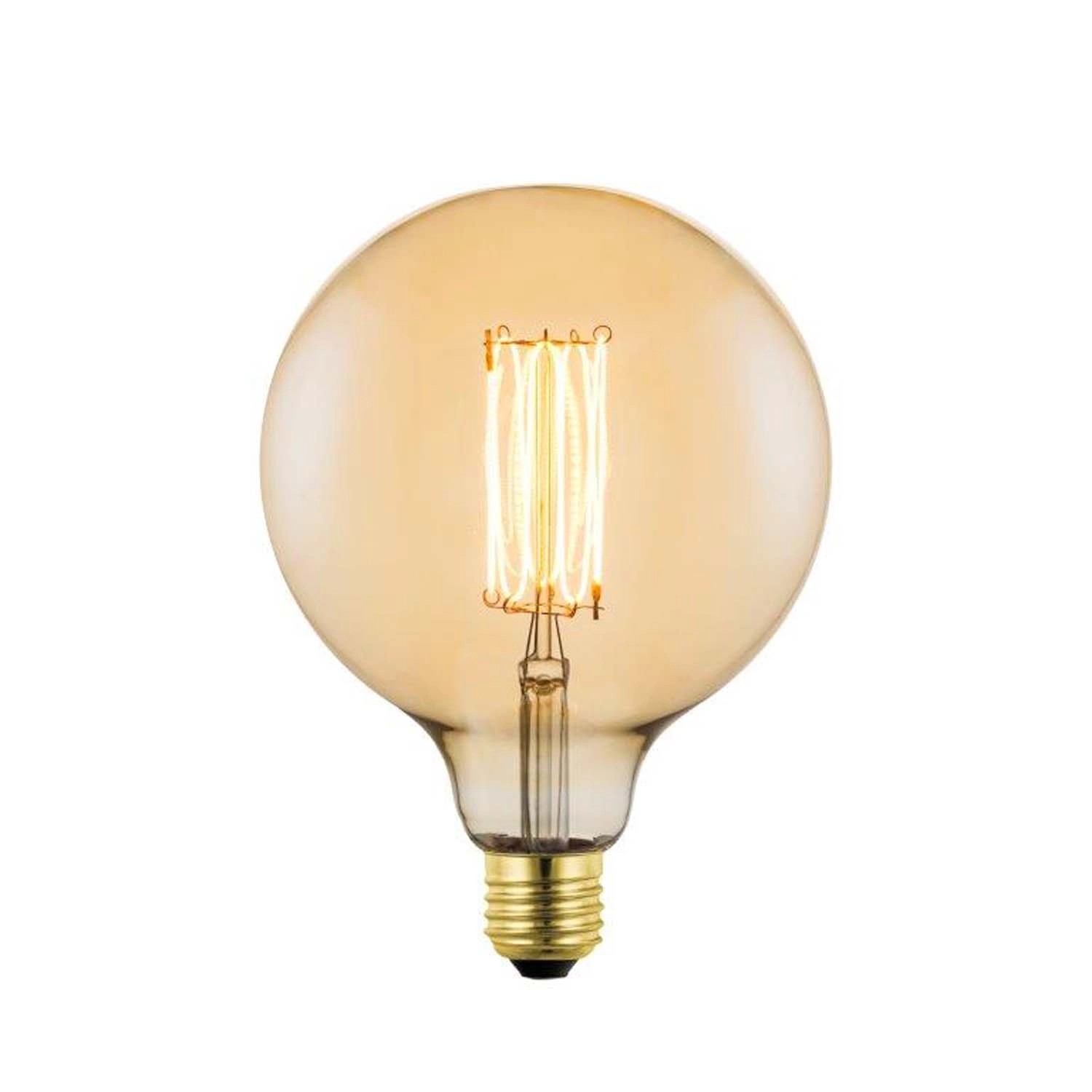 Goldlux Żarówka LED DECO VINTAGE AMBER G125 E27 4W 1800K 300lm