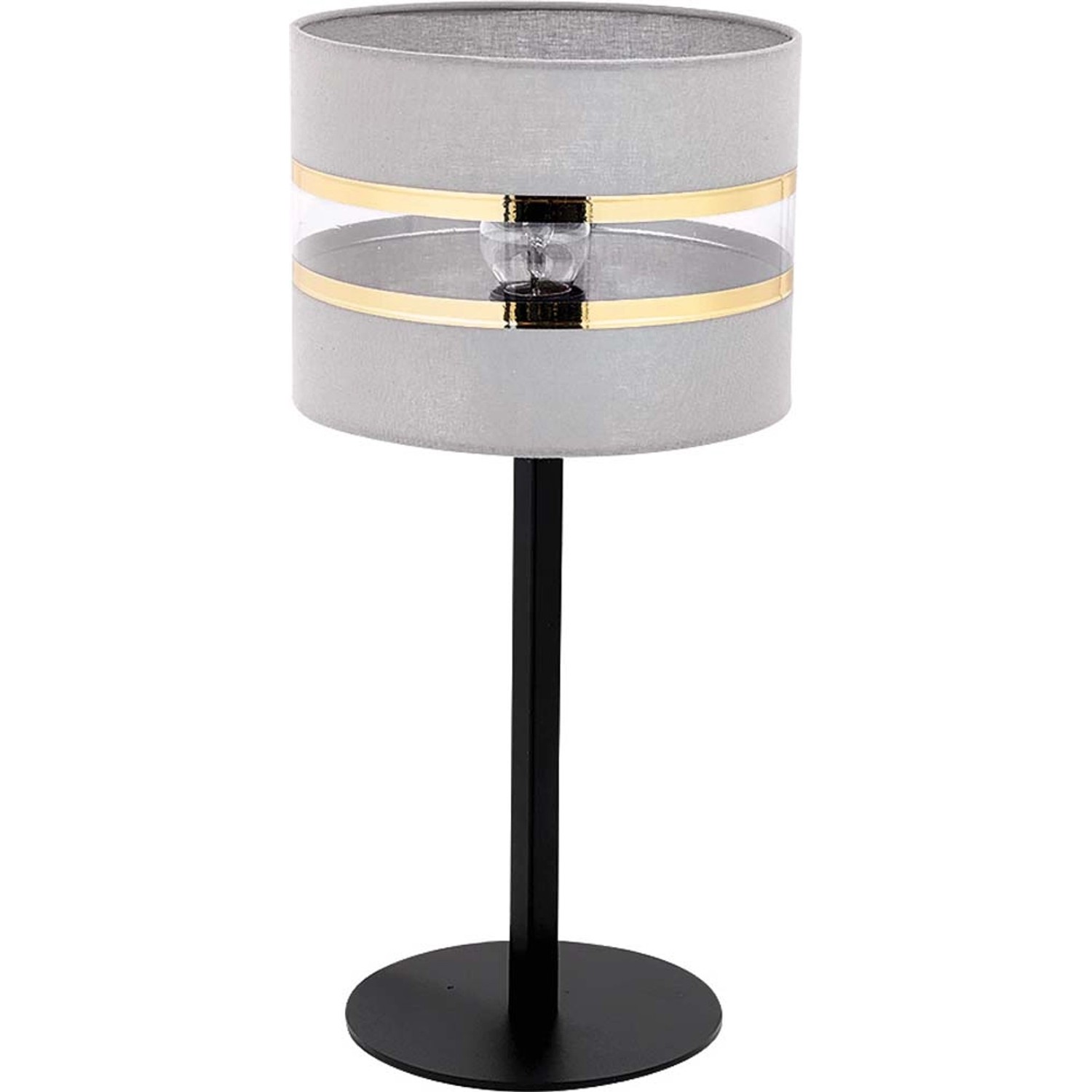 Sigma Lampka stołowa SARA 1xE27 60W szara