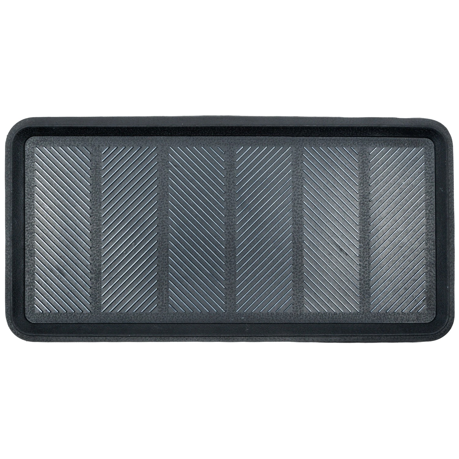 Ociekacz na buty gumowy srebrny 40 x 80 cm