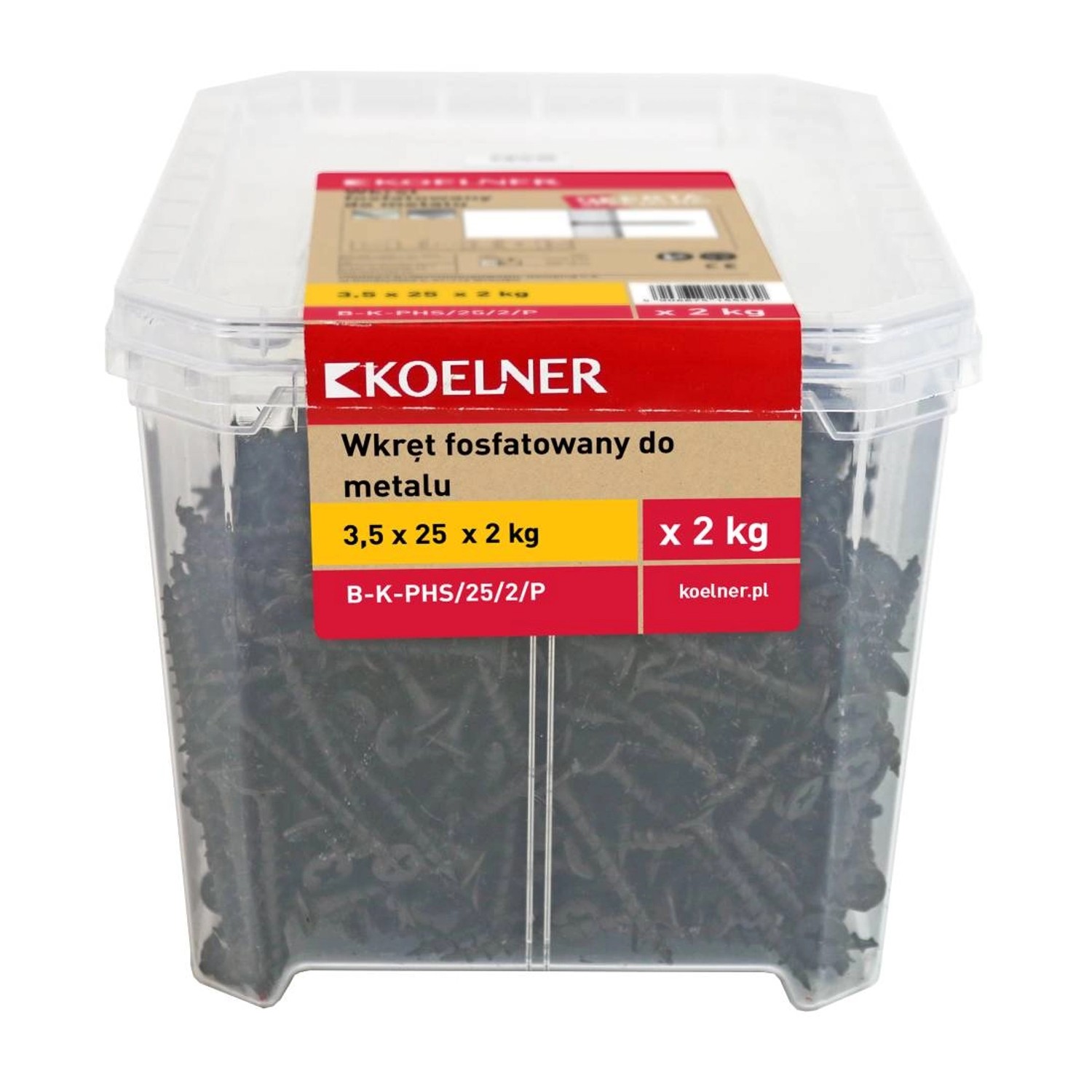 Koelner Wkręt do płyt GK do metalu 3,5 x 25 mm