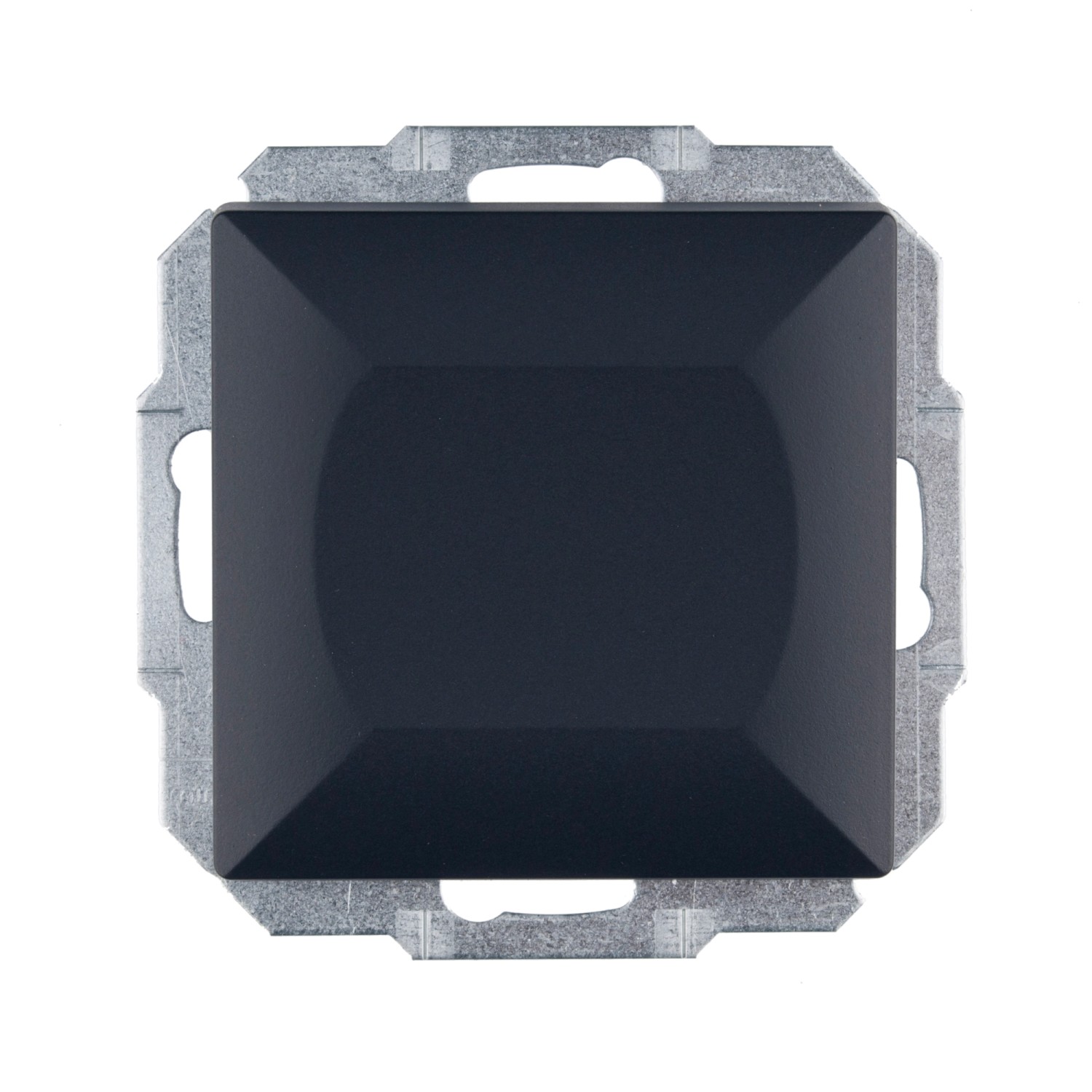 Łącznik Perła krzyżowy czarny