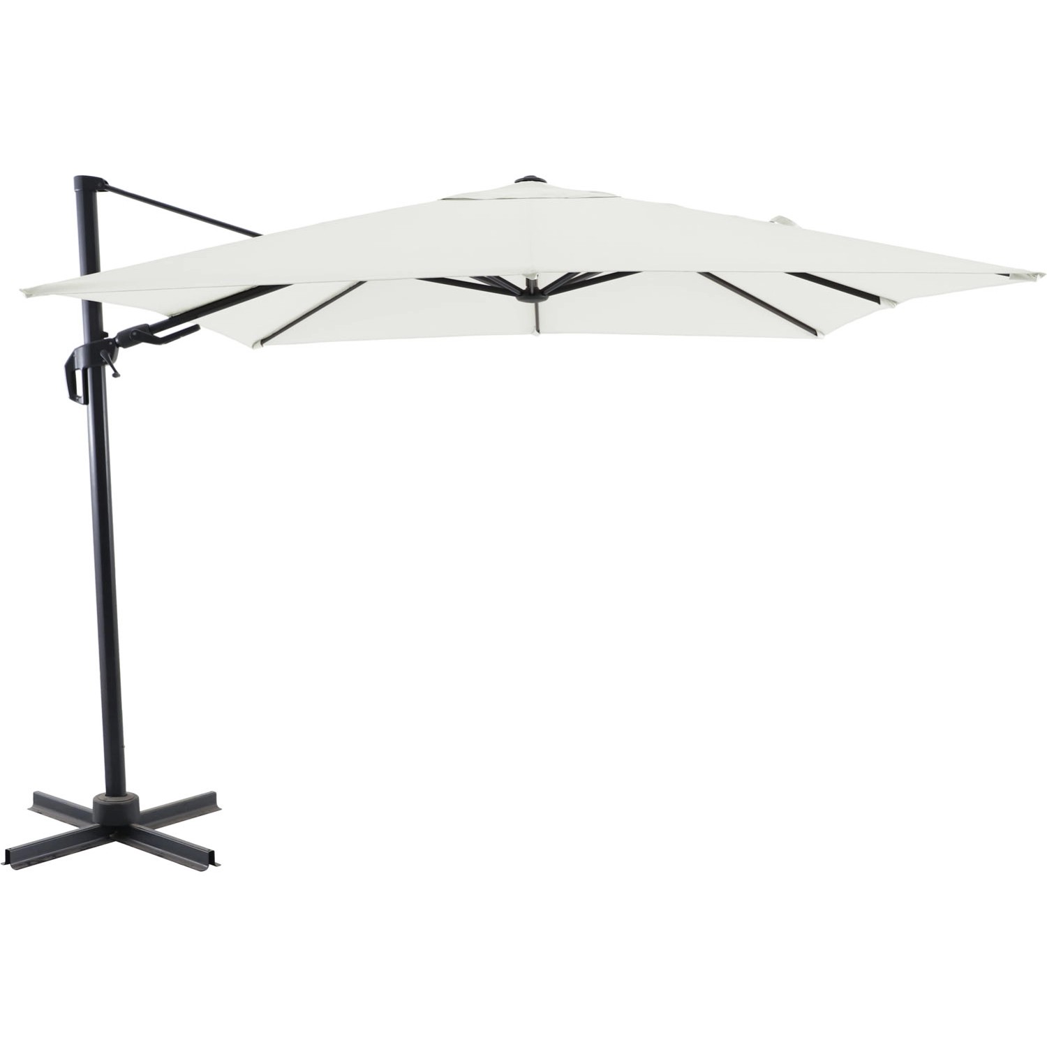 Parasol ogrodowy LAMESA ecru - 280 x 280 cm