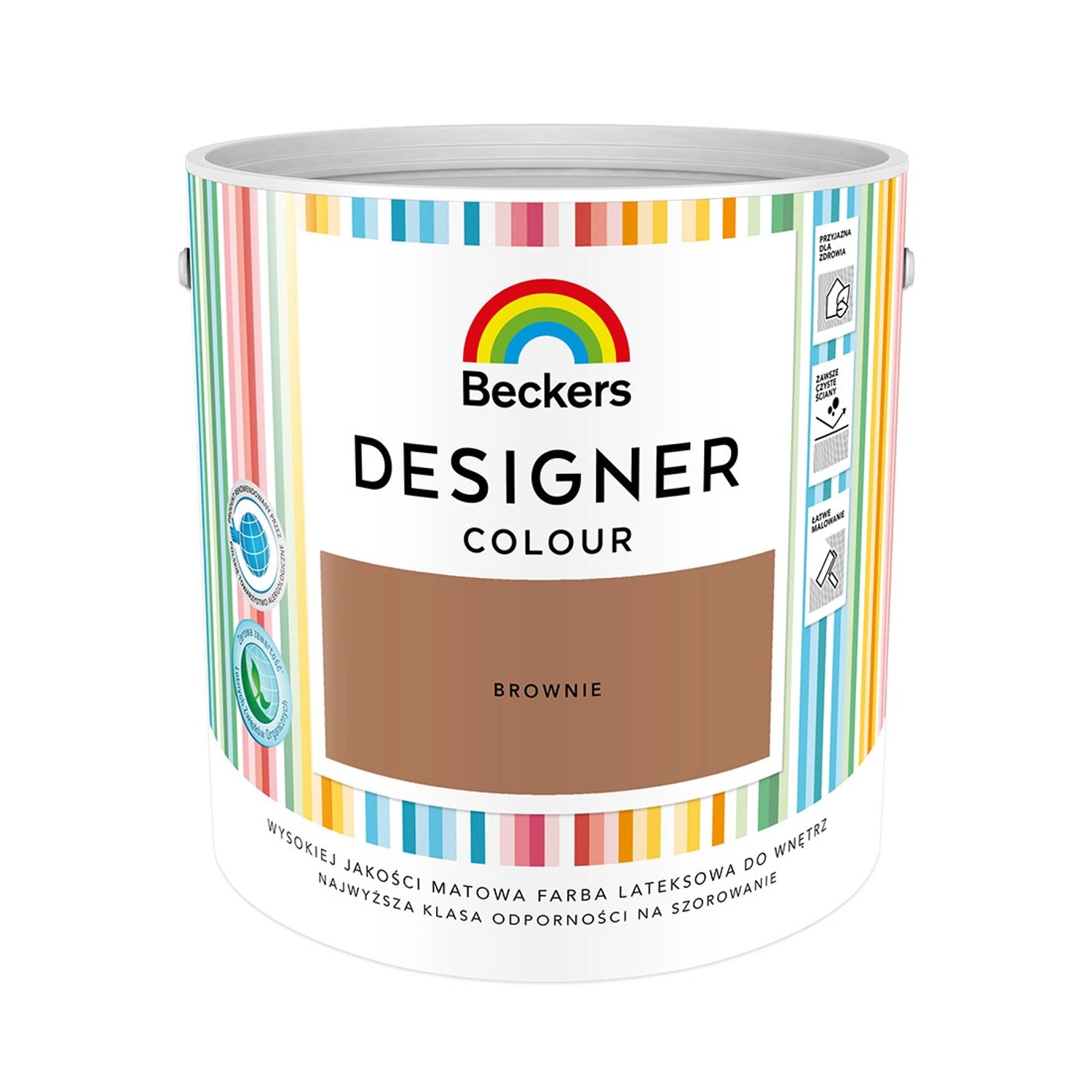 Farba lateksowa Beckers Designer brownie 2,5L