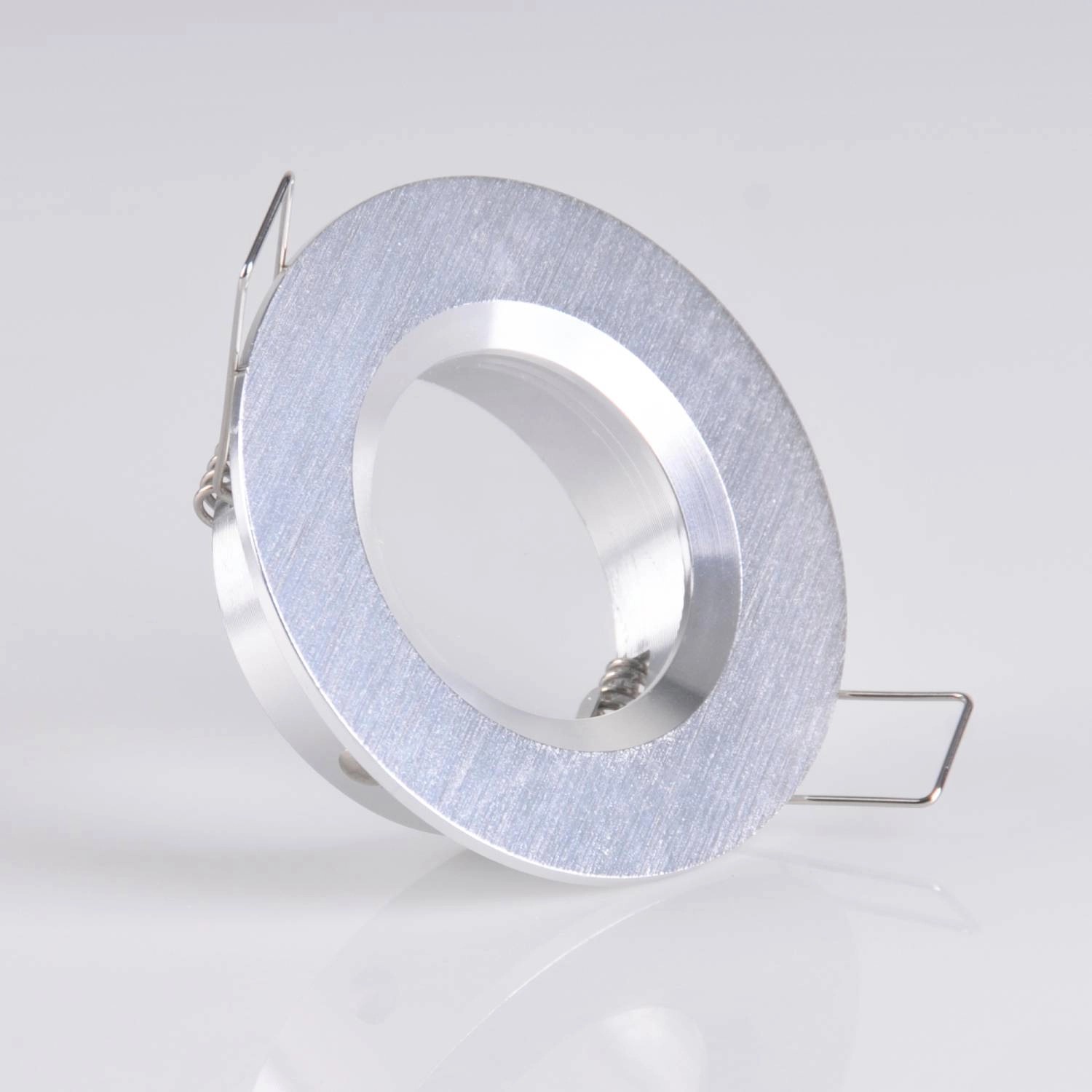 Goldlux Oprawa podtynkowa BORAS srebrna szczotkowana IP44