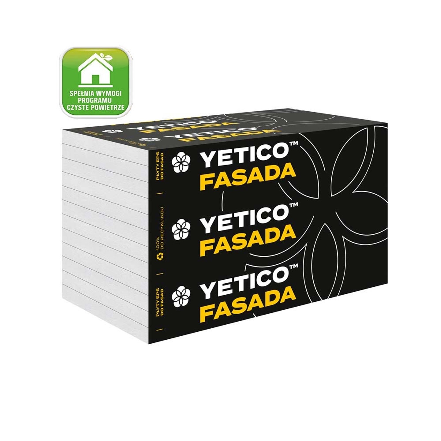 Yetico Styropian fasada 44 gr. 5 cm 6 m2