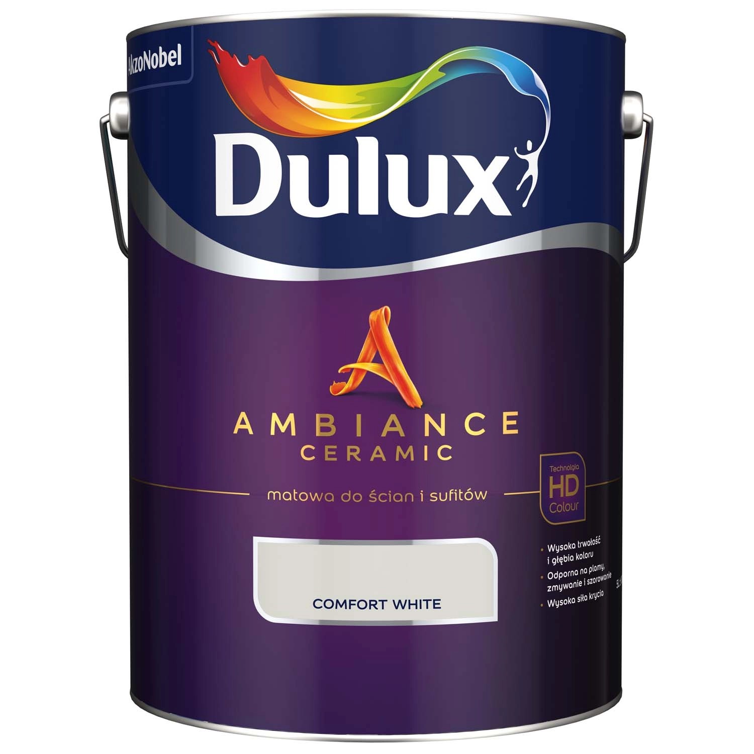 Farba Dulux Ambiance Ceramic comfort white 5l