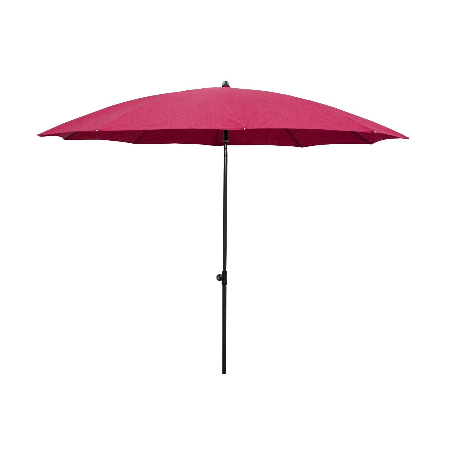 Parasol ogrodowy NASSAU różowy - śr. 250 cm