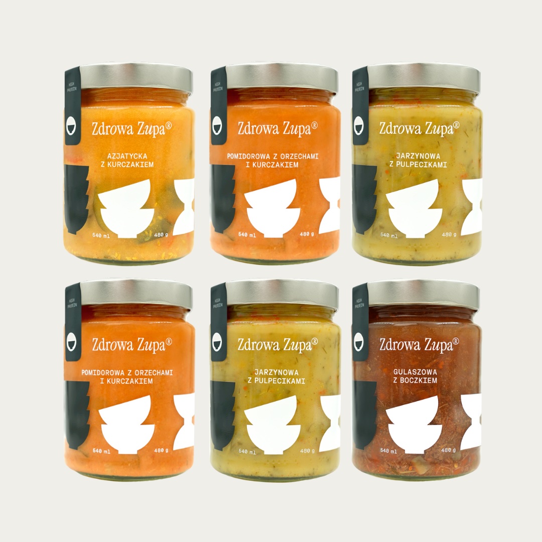 6 zup High Protein MIX (bez glutenu, bez laktozy, 30g białka, spalanie, czysty skład 6 x 540 ml, do lodówki)