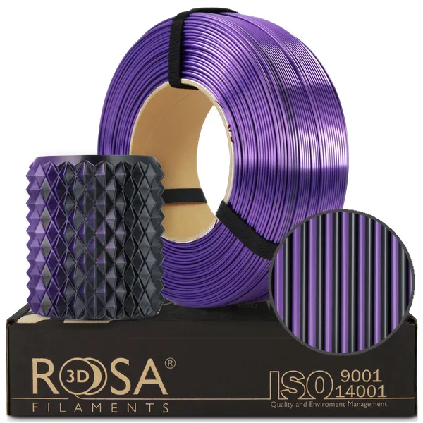 Filament 3D ReFill PLA Magic Silk Mistic Violet