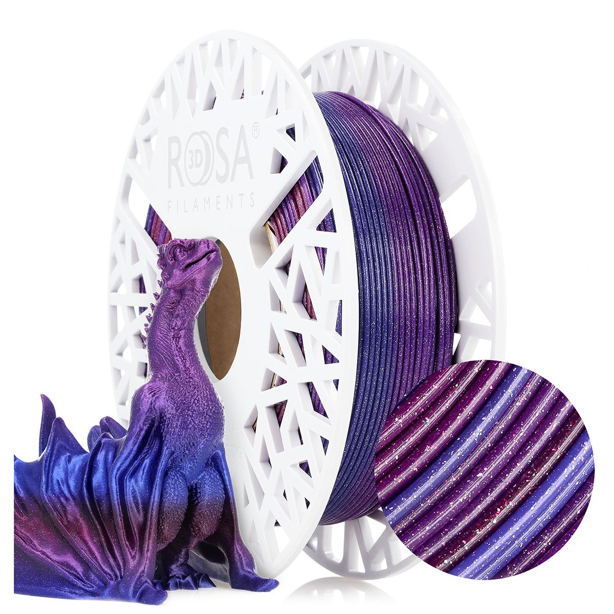 FILAMENT 3D PLA GALAXY Rainbow Andromeda 1,75mm 0,5kg