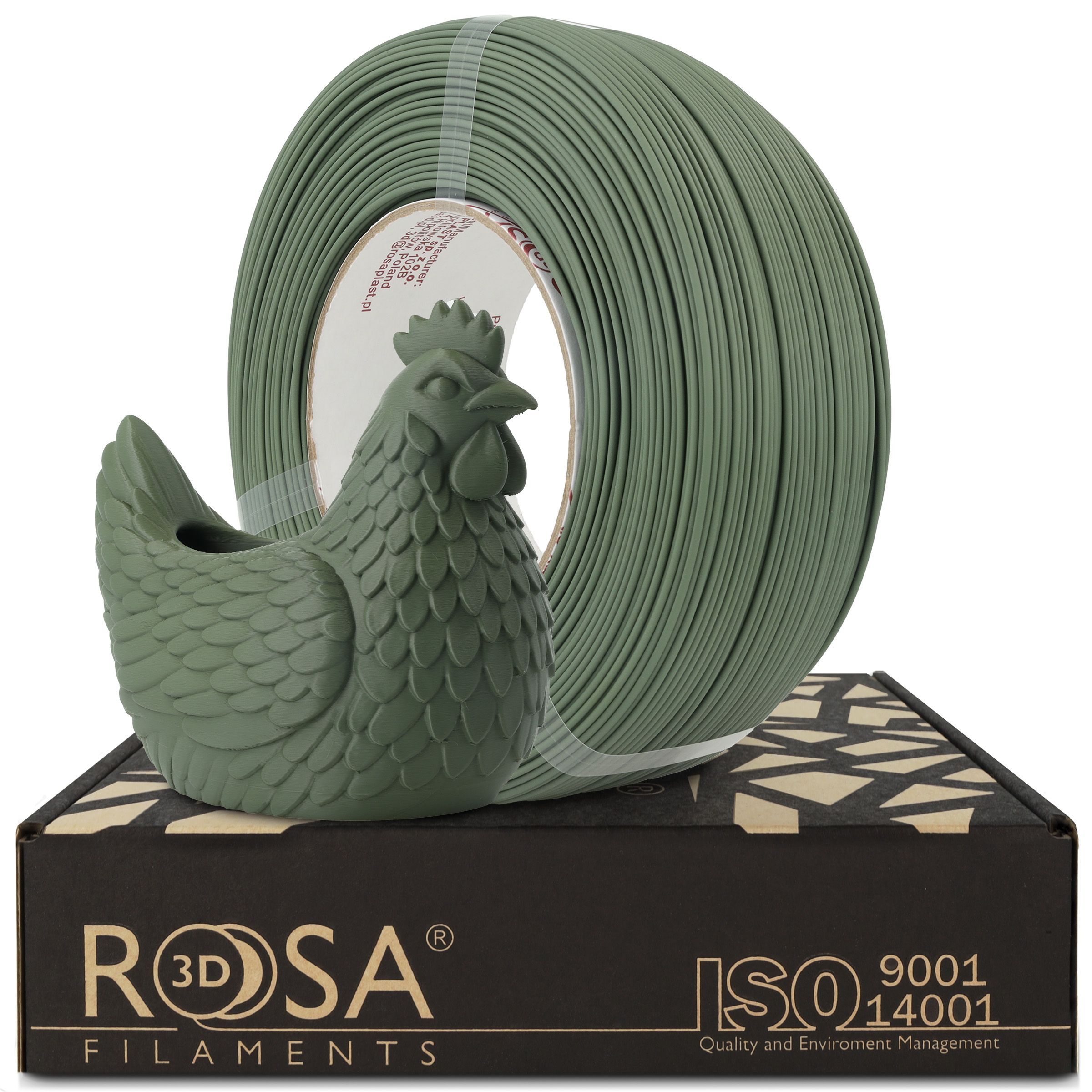 FILAMENT 3D ReFill PLA Speed Matt Sage Green 1,75mm 1kg