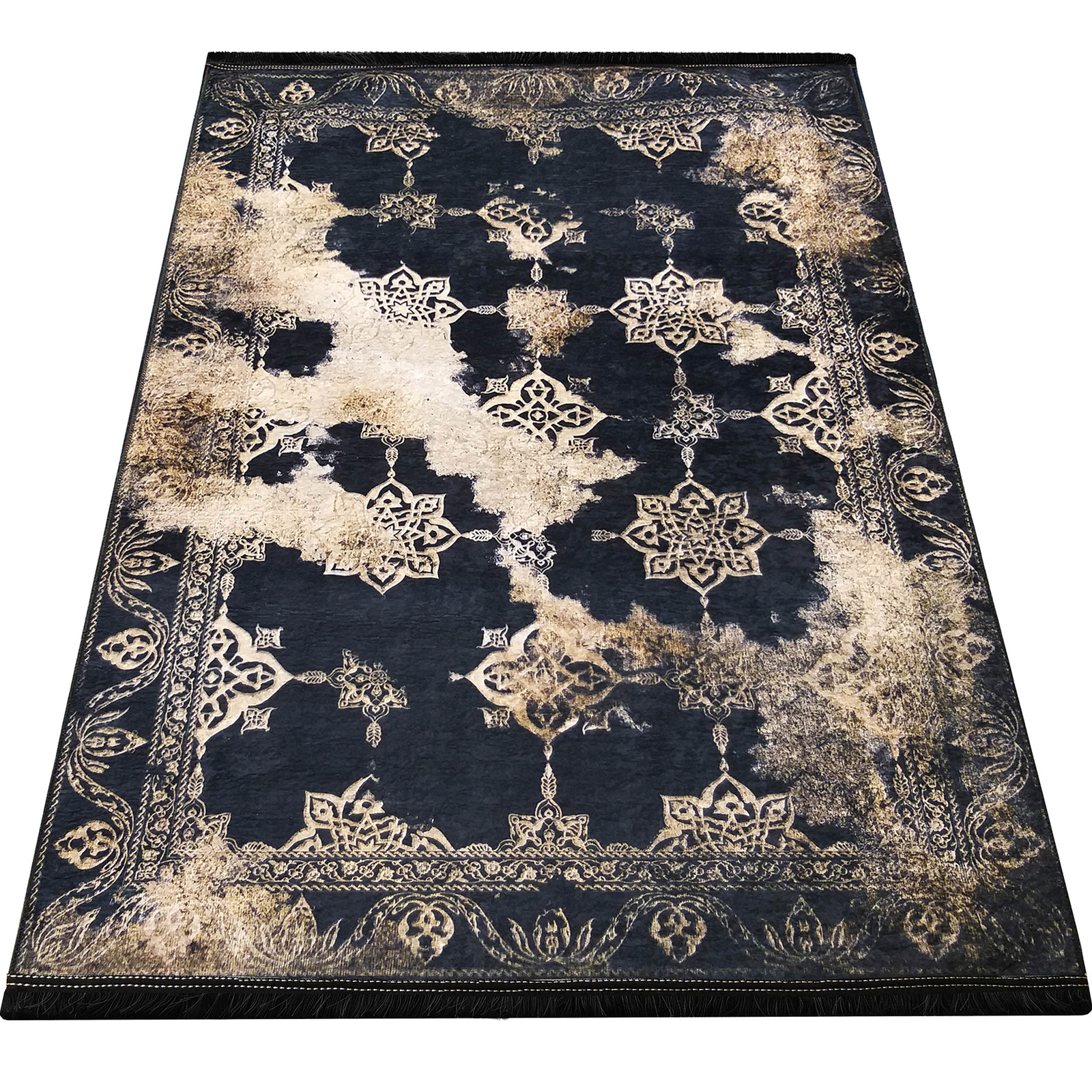 Dywan antypoślizgowy nowoczesny Gold 07