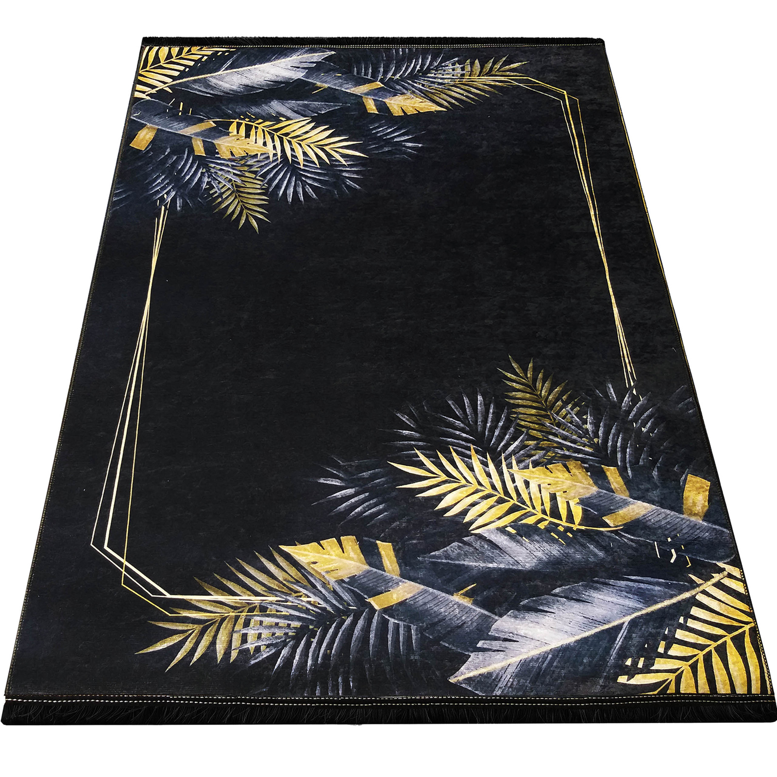 Dywan antypoślizgowy nowoczesny Gold 01