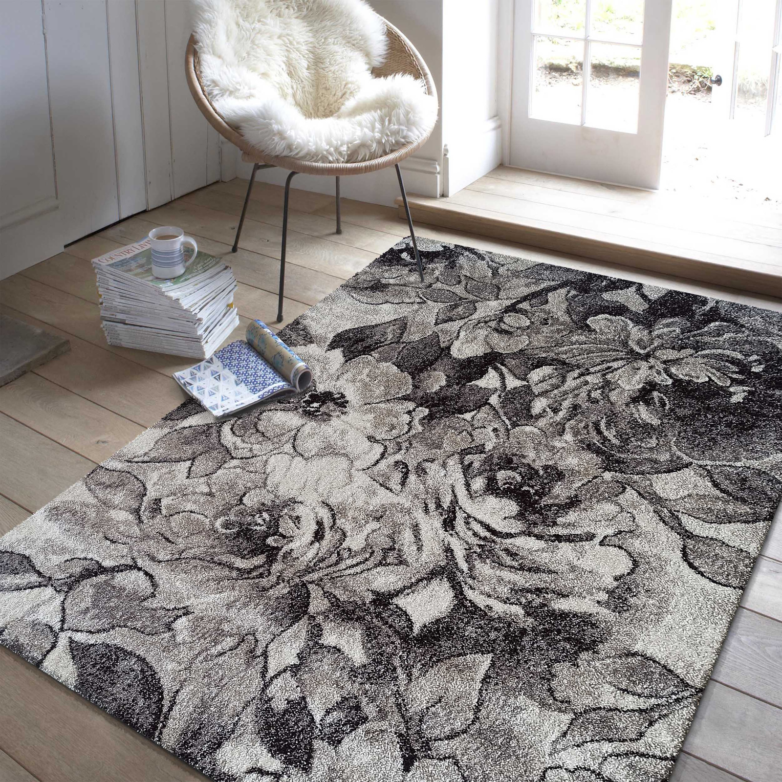 Dywan nowoczesny Pula 16 brązowy