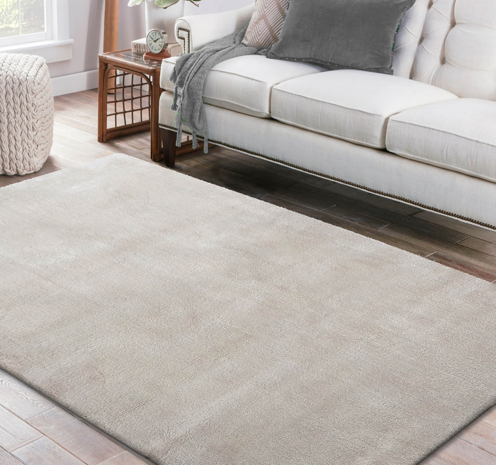 Dywan nowoczesny mięciutki Sacramento - szampański