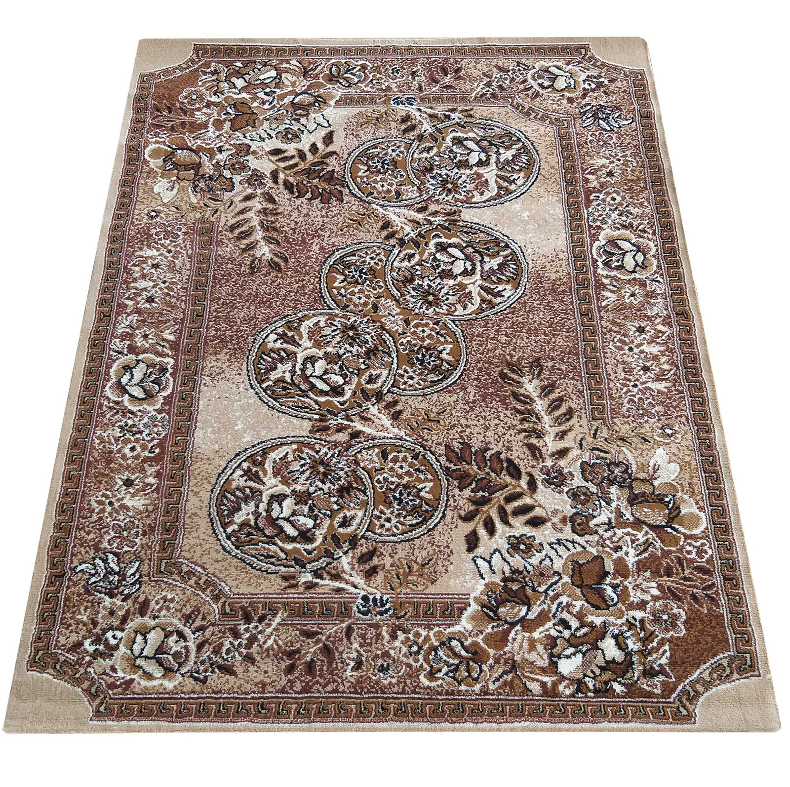 Dywan klasyczny BCF Anto 09 - brązowy