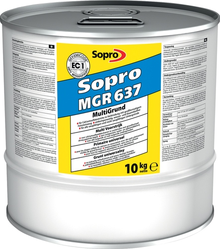 Sopro MultiGrund MGR 637 grunt reaktywny szybkoschnący 10 kg pod gres i anhydryt