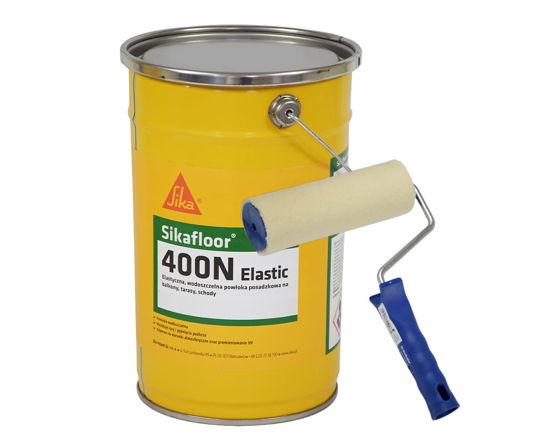 SIKA ŻYWICA SIKAFLOOR 400N ELASTIC 6KG KOLORY + WAŁEK