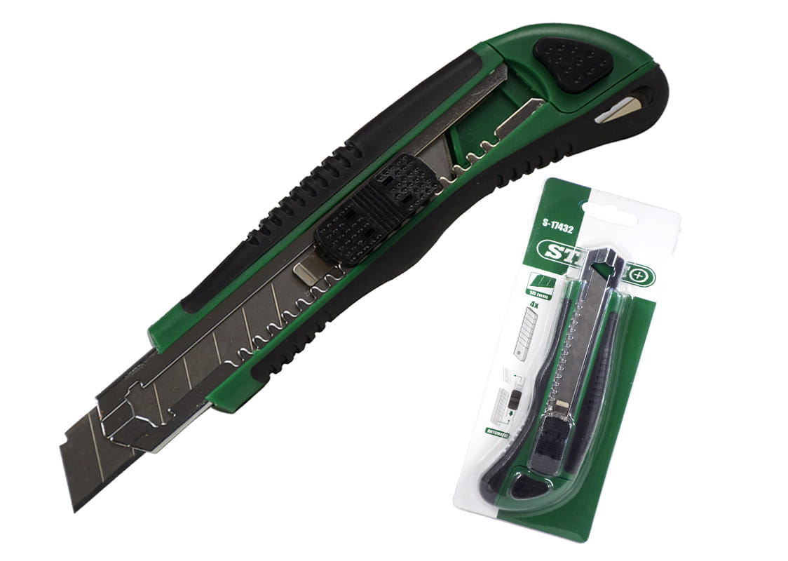 STALCO NÓŻ 18MM Z BLOKADĄ AUTOMATYCZNĄ 18MM TYP S-17432