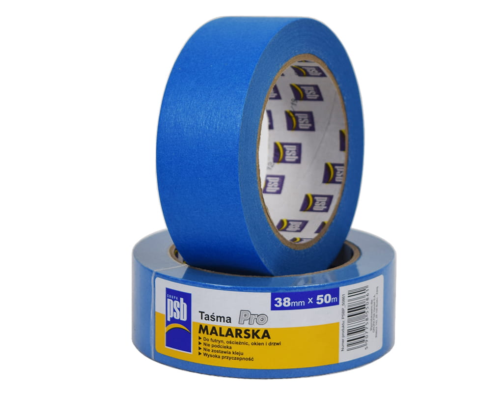 BLUE DOLPHIN TAŚMA MALARSKA MT-PG 38mm x 50m