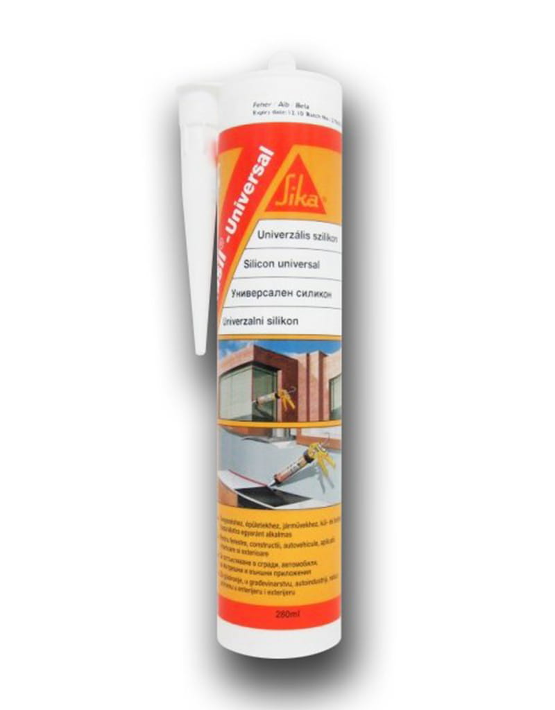 SIKA SIKASIL UNIWERSALNY SILIKON BIAŁY 280ML