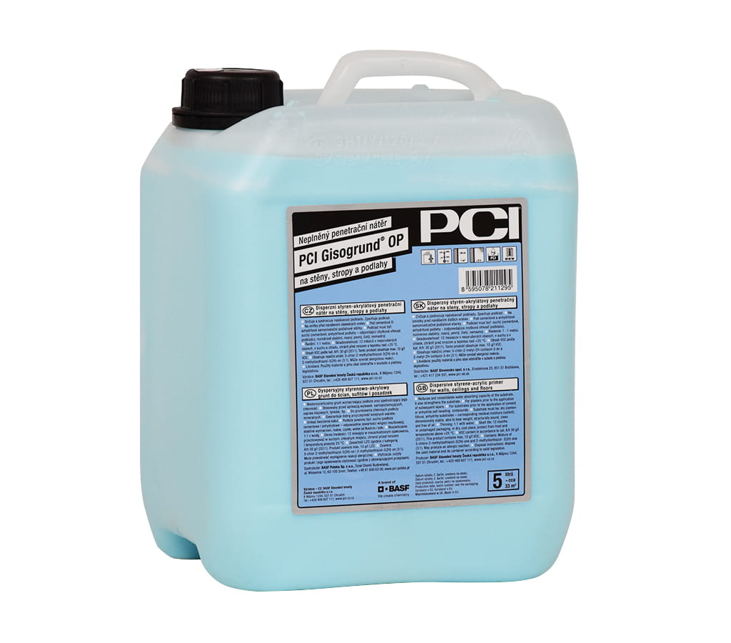 BASF PCI Gisogrund 5L grunt dyspersyjny pod tynki, farby, kleje