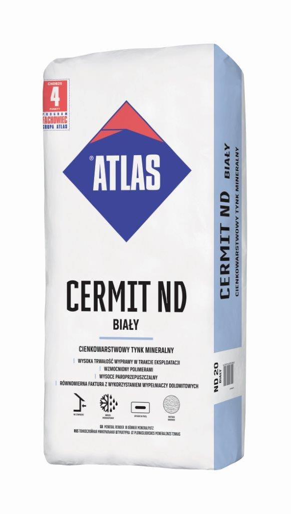 ATLAS CIENKOWARTSTOWY TYNK CERMIT ND 15/00 25KG