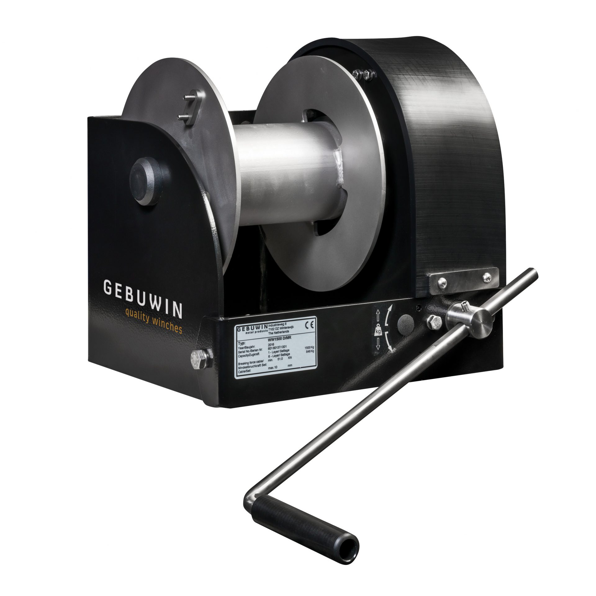 Gebuwin MR5000 C5M - wciągarka linowa ręczna
