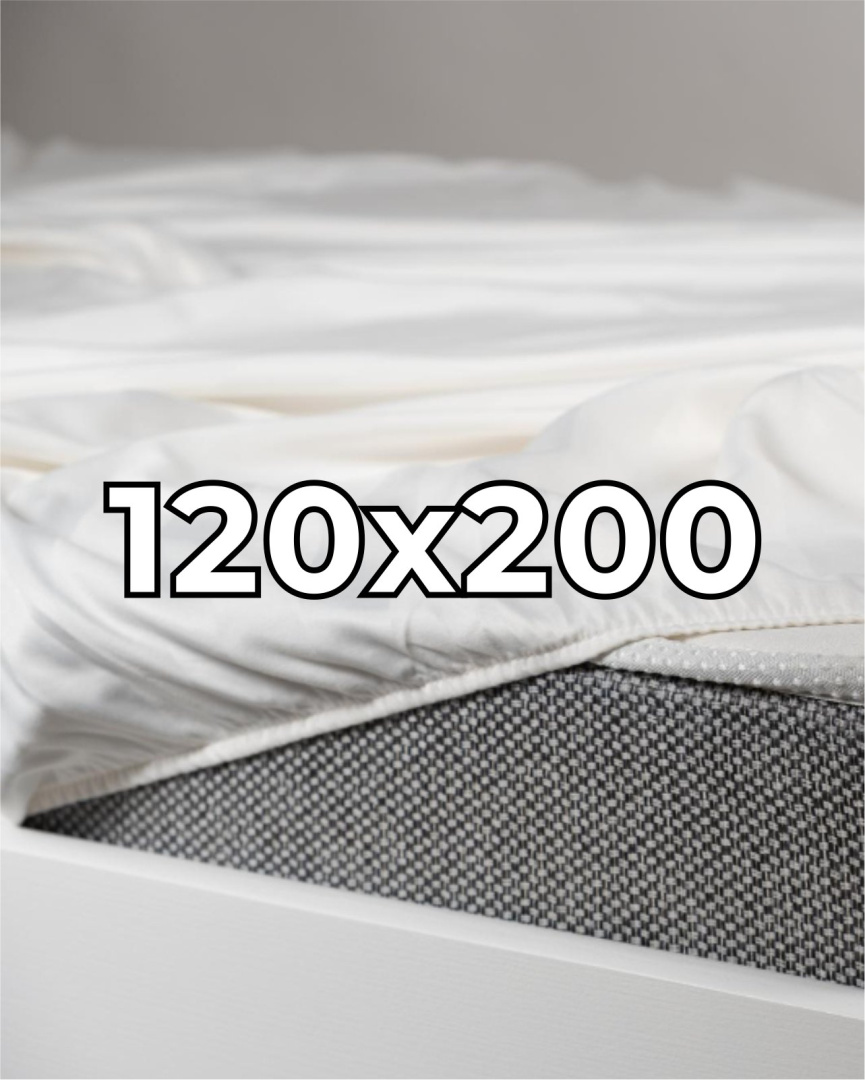 Prześcieradło hotelowe z gumką 120x200 cm Adamaszek 100% bawełna