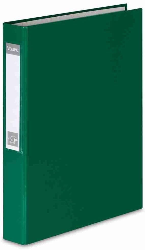 Segregator VauPe FCK, A4, szerokość grzbietu 40mm, do 150 kartek, 2 ringi, zielony