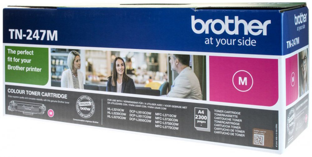 Toner Brother TN247M (TN-247M), 2300 stron, magenta (purpurowy)