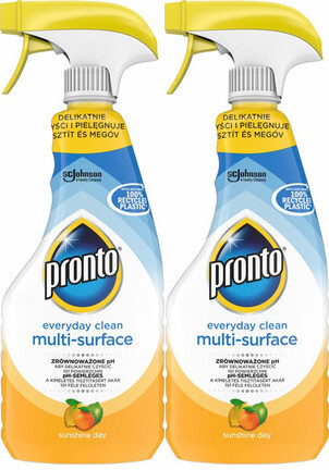 2x Płyn do czyszczenia Pronto Multi-Surface, z rozpylaczem, 500ml