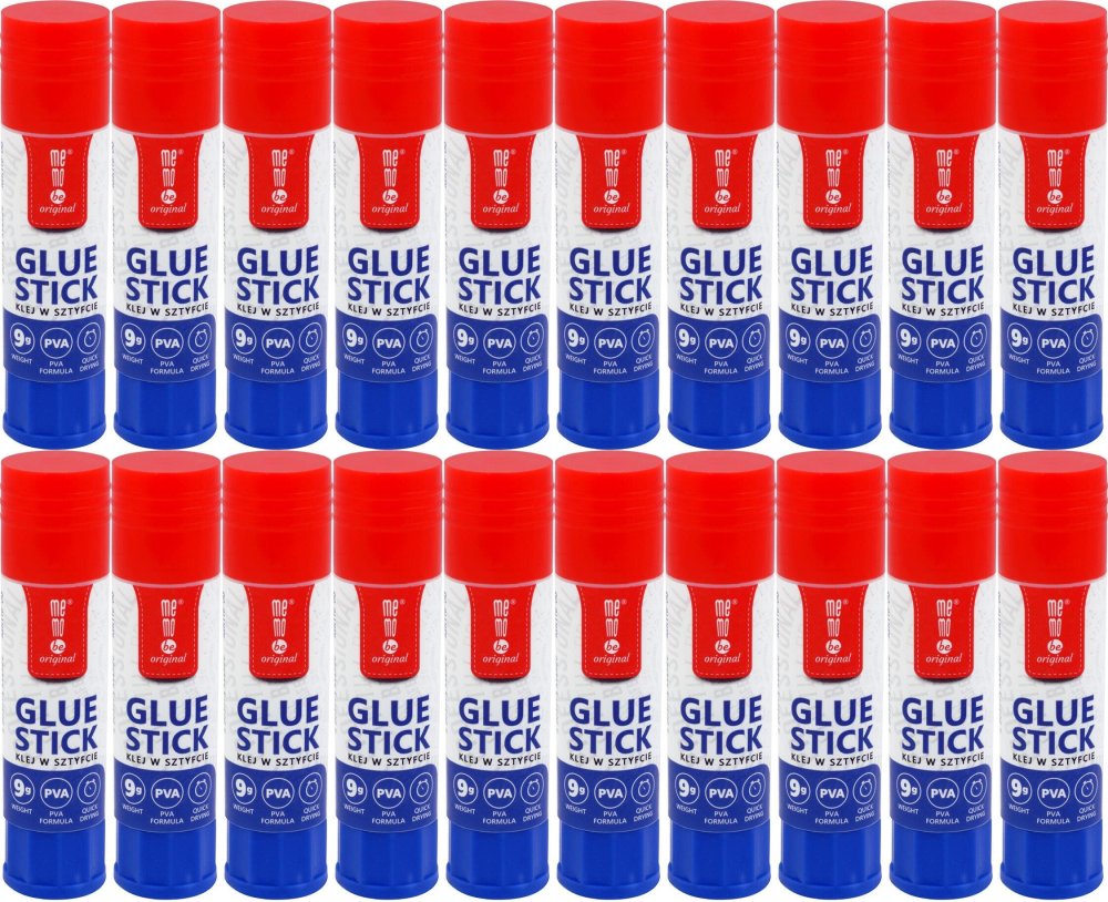 20x Klej biurowy MemoBe, w sztyfcie, 9g