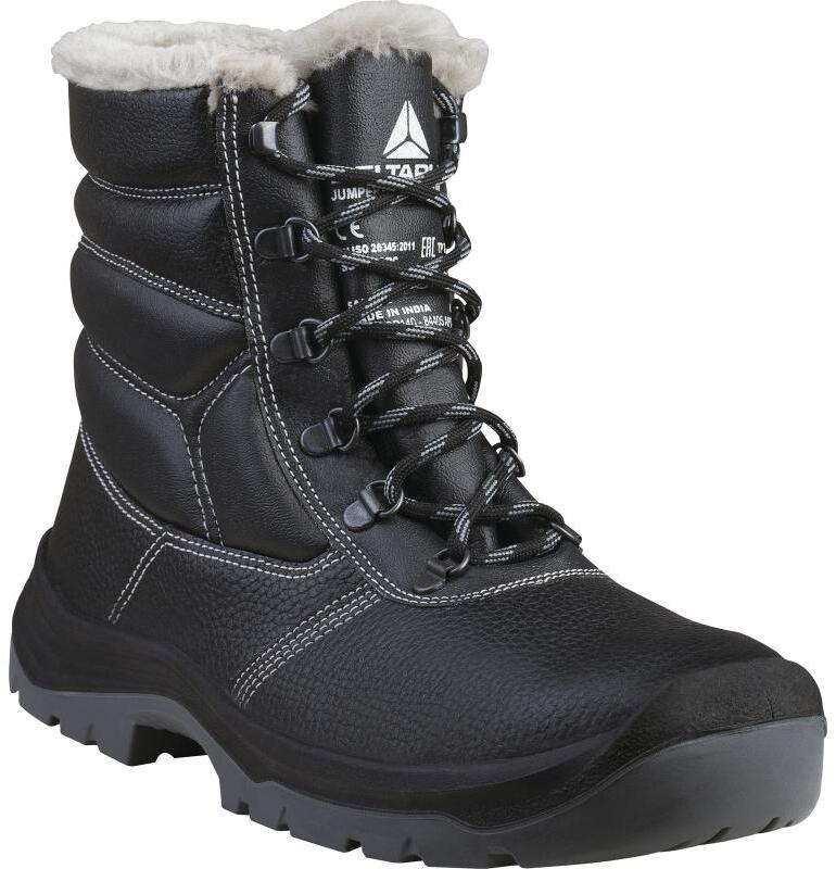 Trzewiki ocieplane Delta Plus Jumpers3 S3HC, skóra, rozmiar 43, czarny