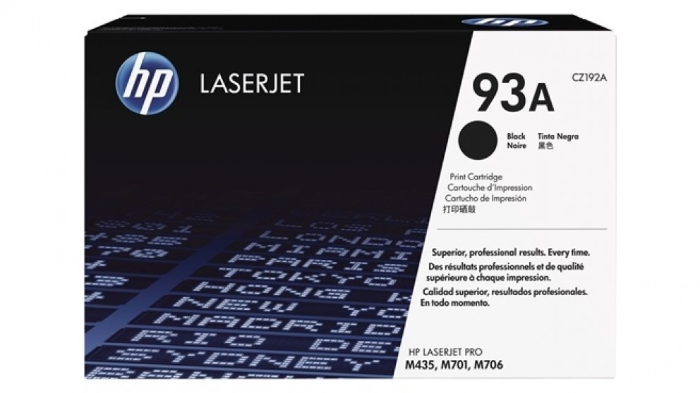 Toner HP 93A (CZ192A), 12000 stron, black (czarny)