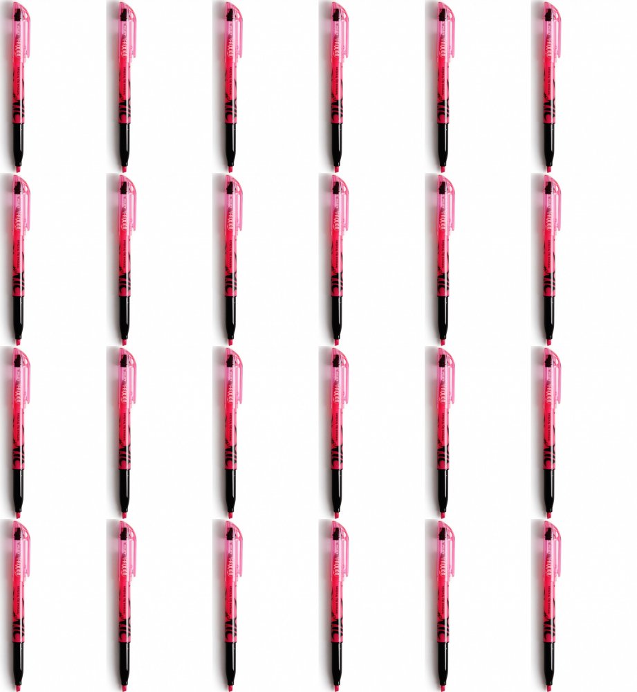 24x Zakreślacz wymazywalny Pilot, Frixion Light, ścięta, 4mm różowy