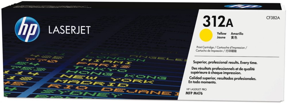 Toner HP 312A (CF382A), 2700 stron, yellow (żółty)