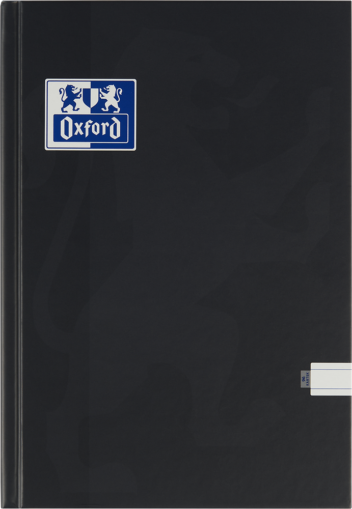 Brulion w linię Oxford Esse, A5, twarda oprawa, 96 kartek, mix kolorów