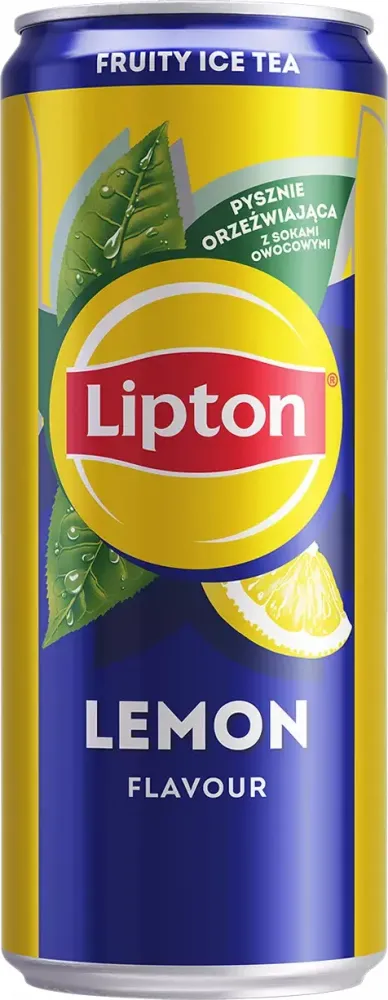 Napój Lipton Ice Tea Lemon, puszka, 0.33l