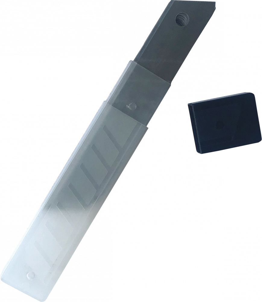 Ostrza do nożyków Gertu GNOOSZAP, łamane, 18mm, 10 sztuk