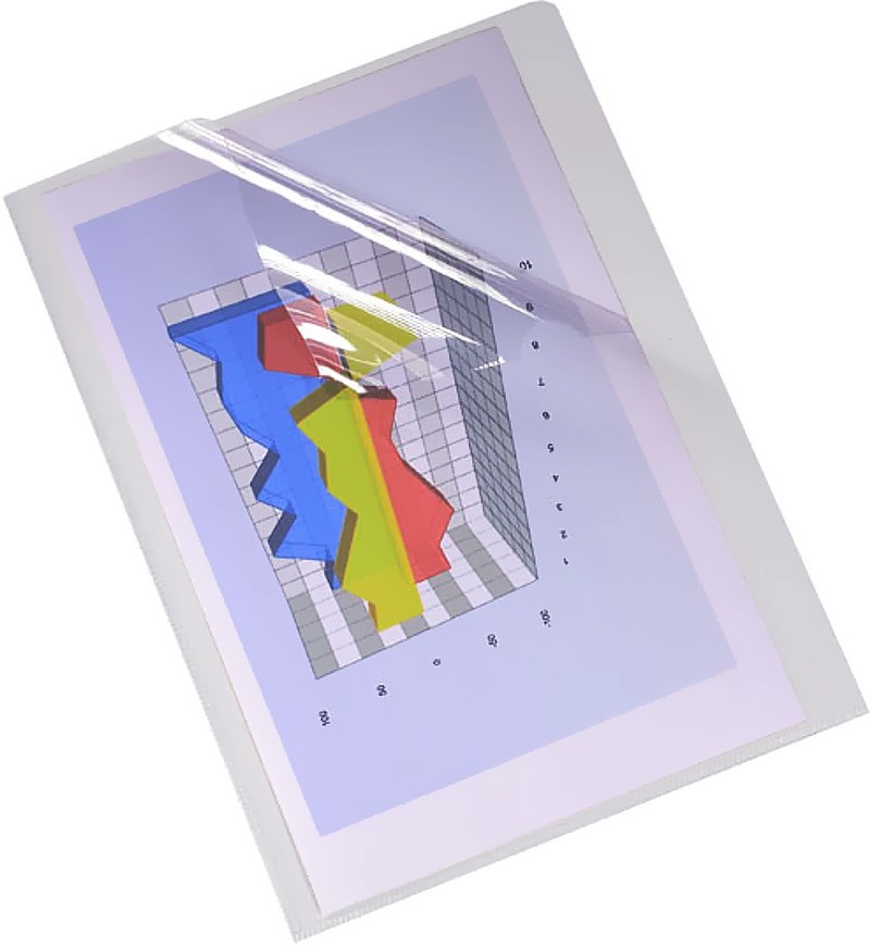 Ofertówki krystaliczne Biurfol, "L", A4, 150μm, 25 sztuk, transparentny